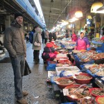 At the Seoul fish market