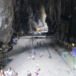Inside the Batu caves