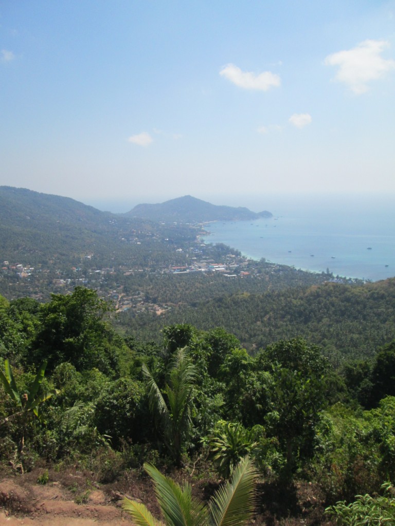 Koh Tao seen from one of its mountains