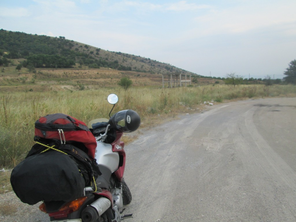 Out on the Greek open road