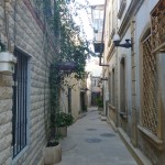 A narrow passage in Baku old town