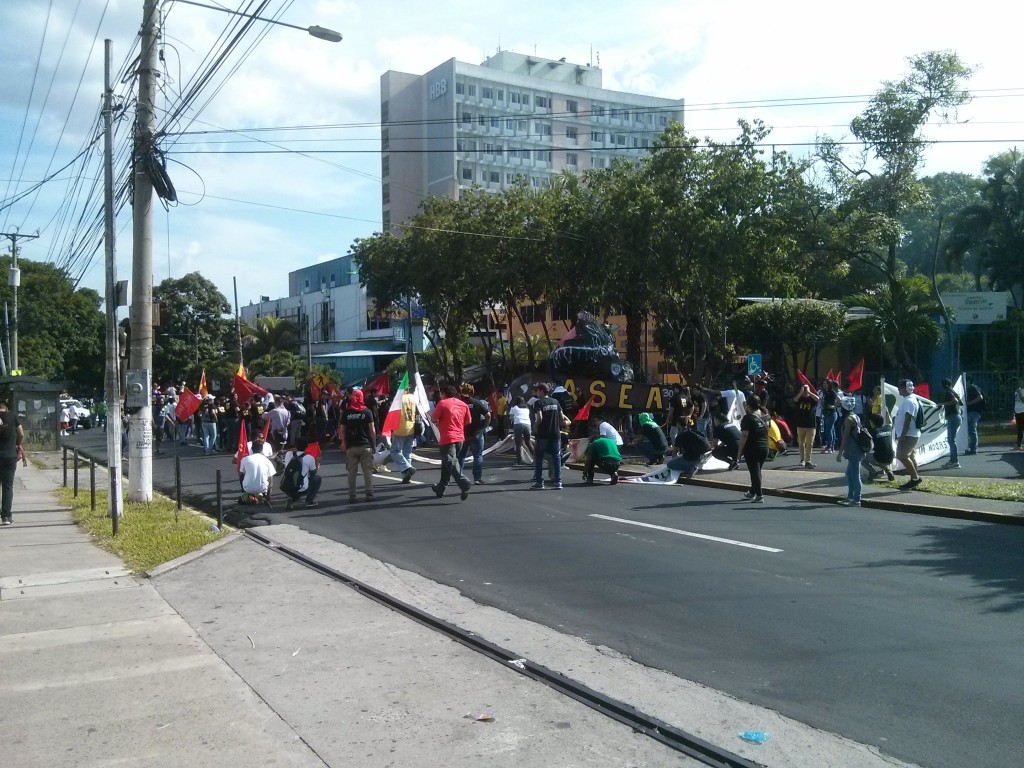 Protest in San Salvador