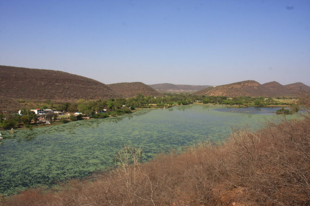 Lac de Jait Sagar, Bundi, Rajasthan, Inde