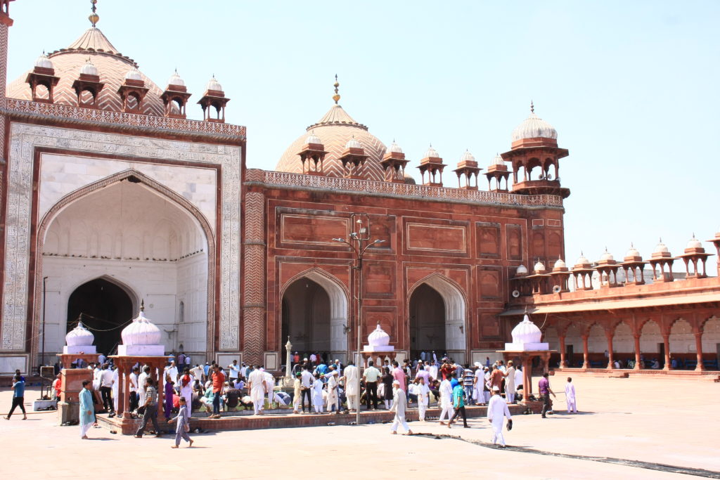 Mosquée à Agra, Inde