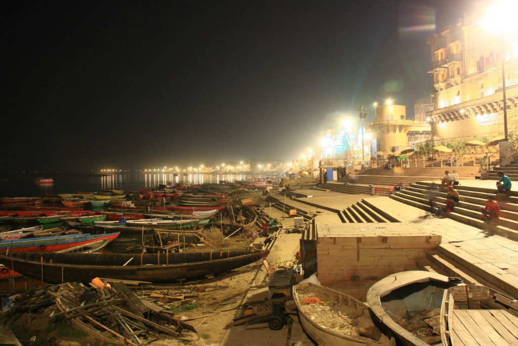 Ghats de Varanasi, Inde