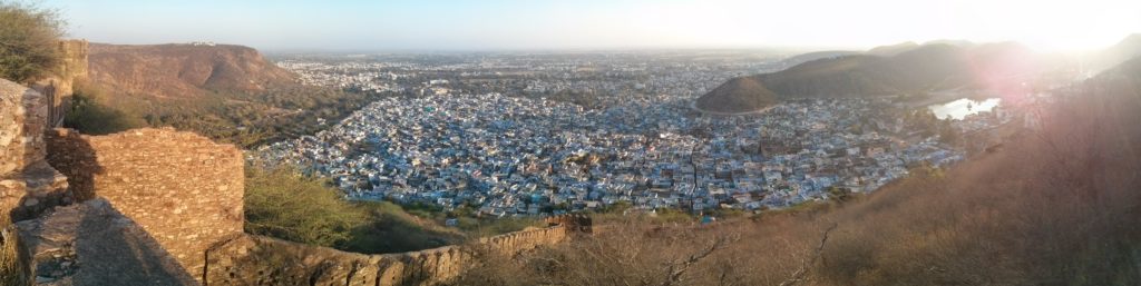 Panorama depuis le fort de Taragarh, Bundi, Rajasthan, Inde
