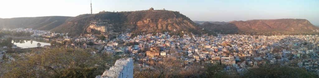 Panorama de Bundi, Rajasthan, Inde