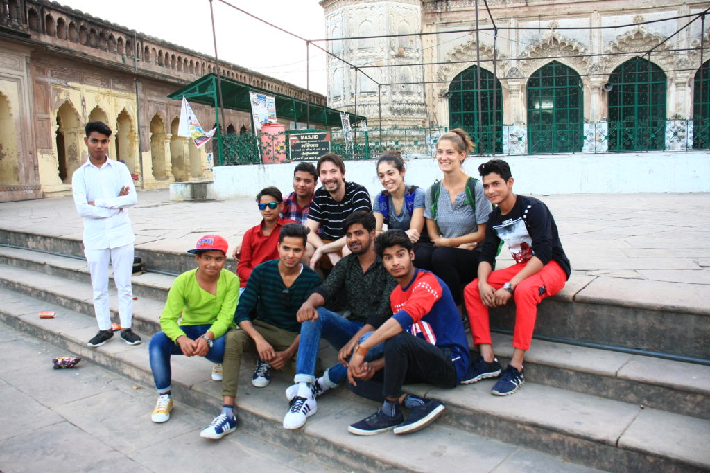 Séance de seflies au Bara Imambara, Lucknow, Inde