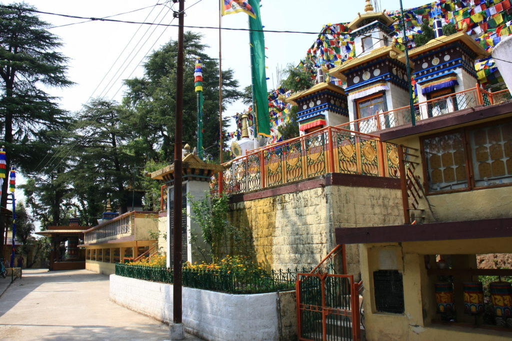 Temple bouddhiste, McLeod Ganj, Himachal Pradesh, Inde