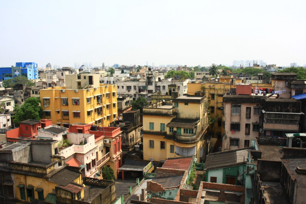 Vue de Kolkata, Inde