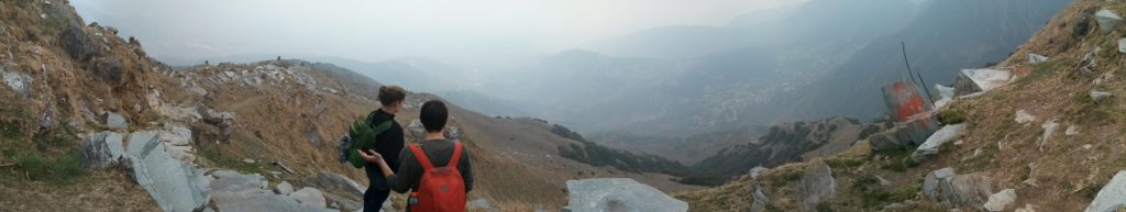 Panorama, McLeod Ganj, Himachal Pradesh, Inde