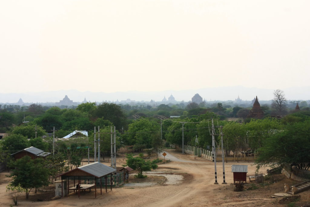 Temples à l’horizon, Bagan, Myanmar