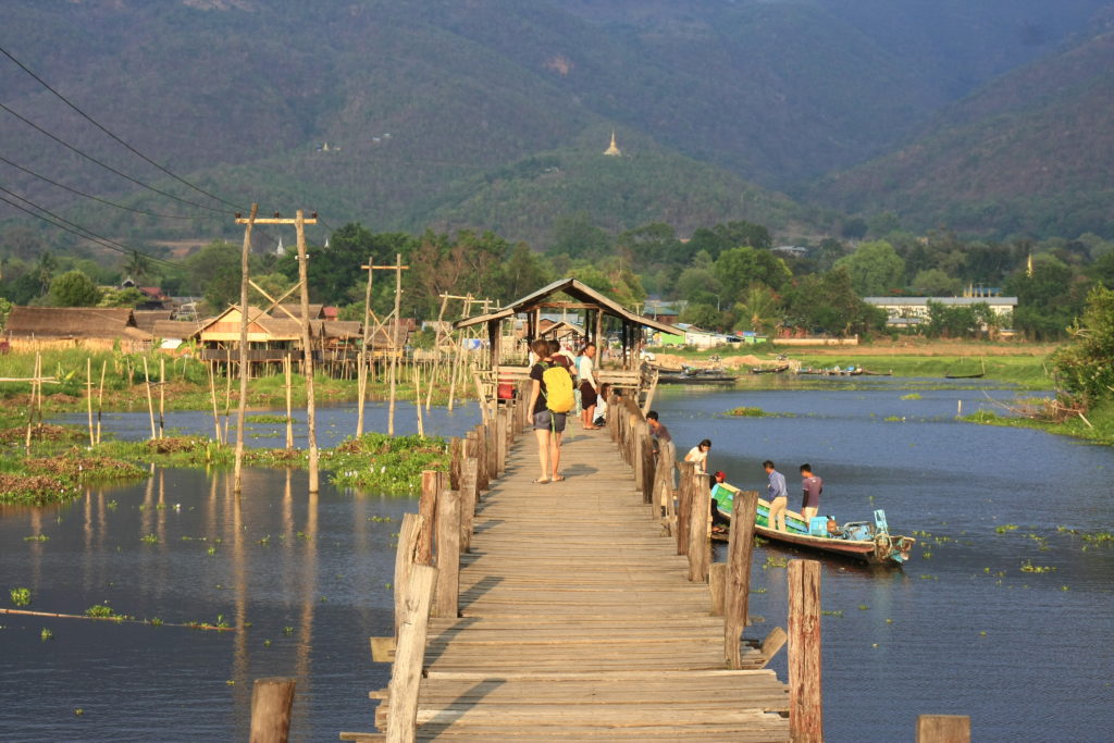 Pont, Lac Inle, Myanmar