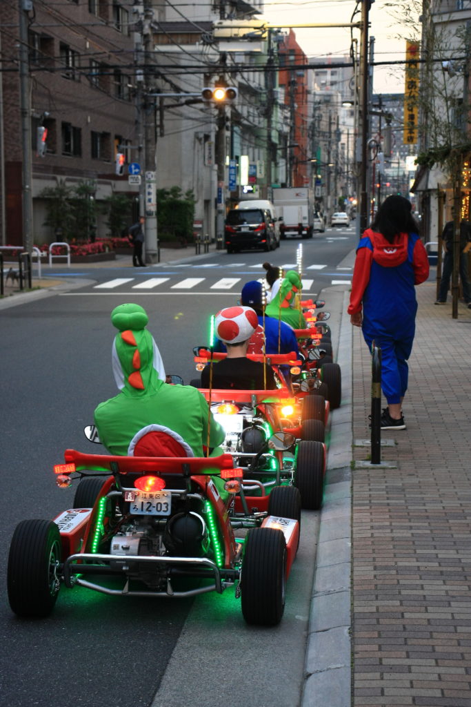 Mario Kart, Tokyo, Japon