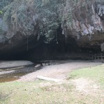 Entrance of the Tham Lot cave