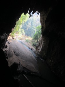 Exit of the Tham Lot cave