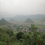 The view in Ha Giang province