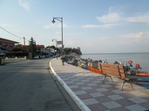 A Greek coastal town