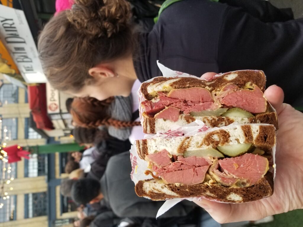 Sandwich au marché Boroug
