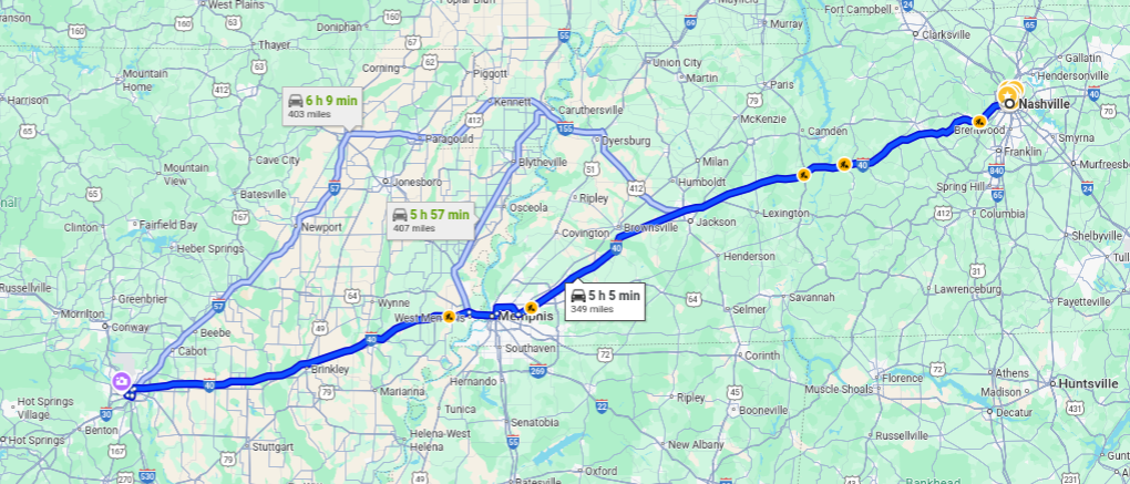 Nashville-Little Rock
