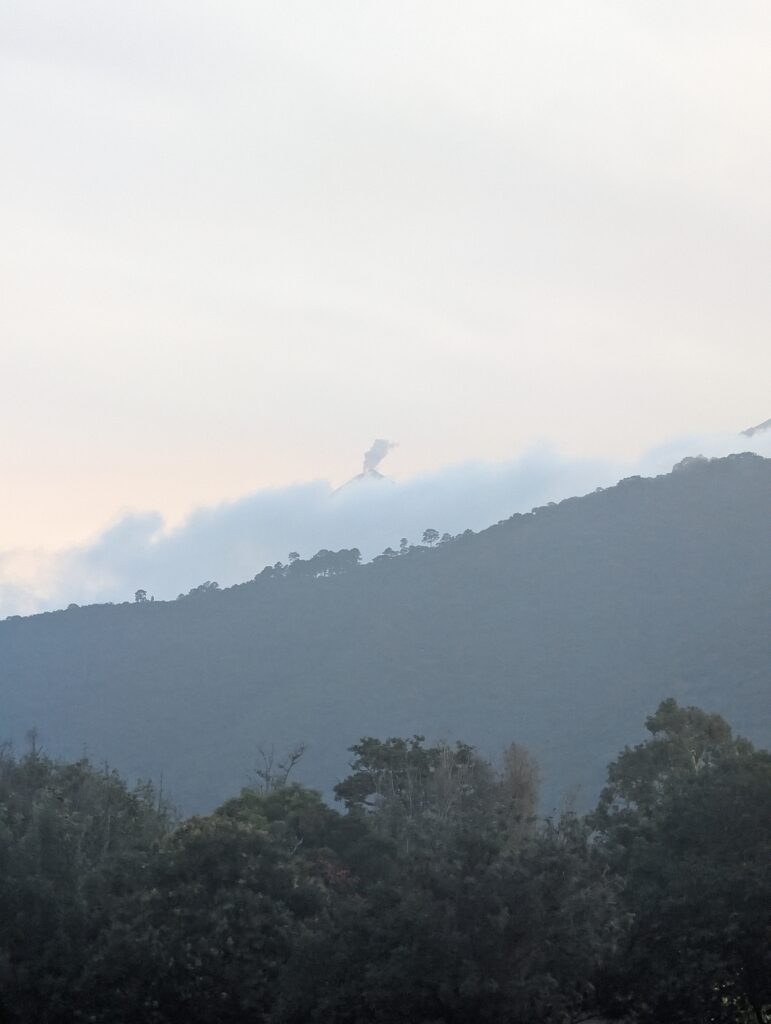 Antigua – volcan actif
